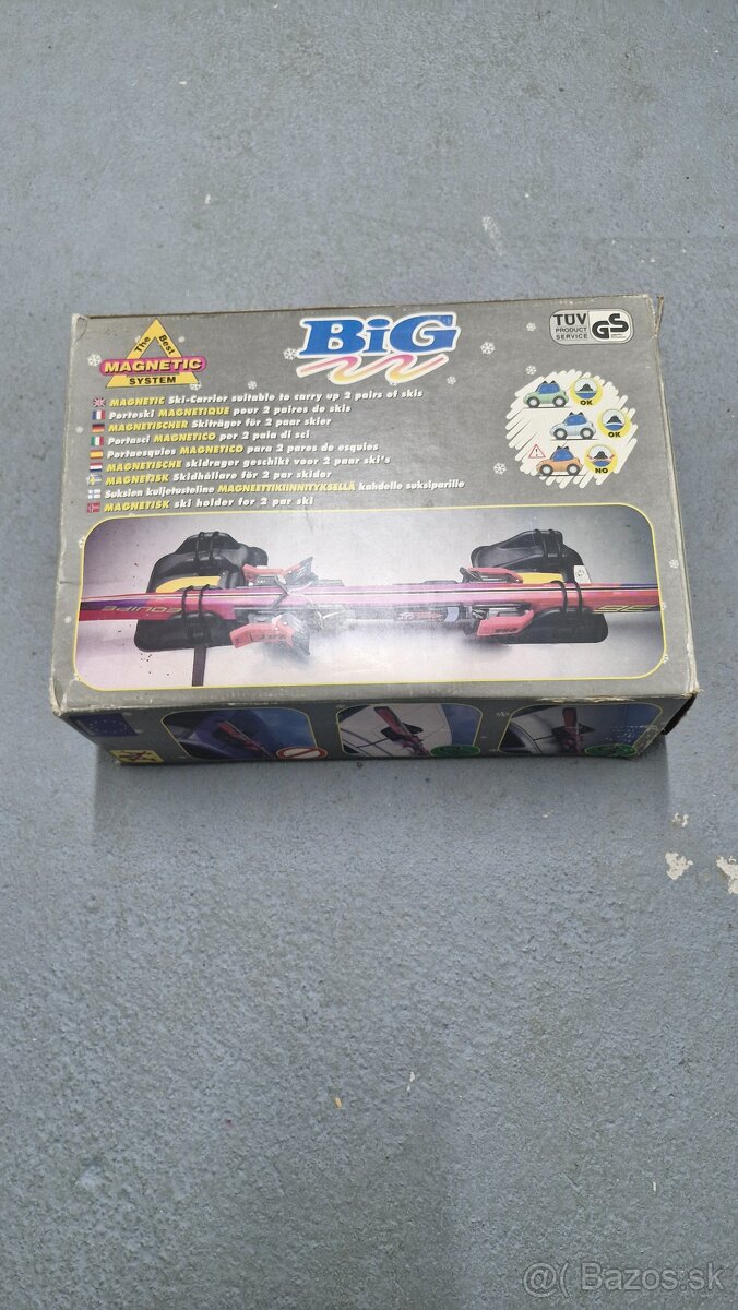 Magnetický nosič lyži - 3