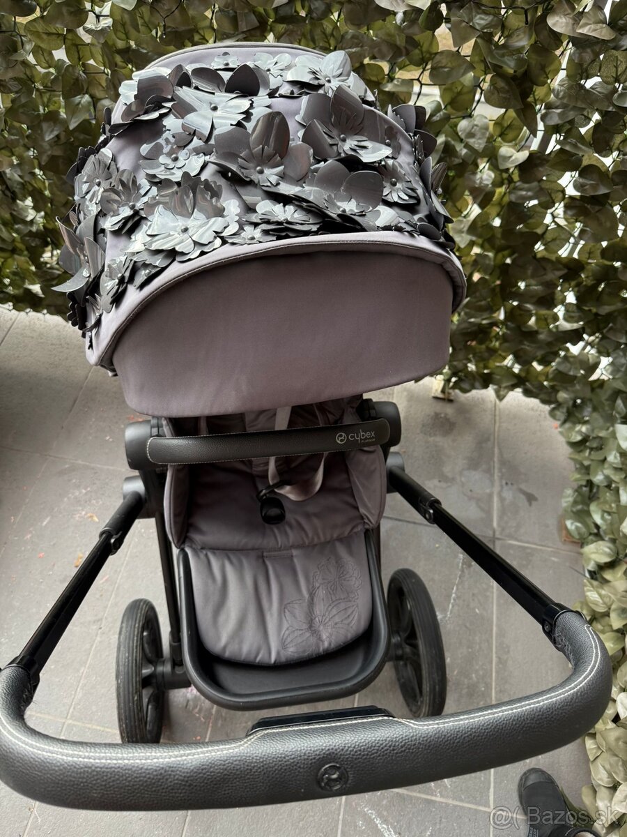 Cybex priam 4.0 simply flowers grey - 3