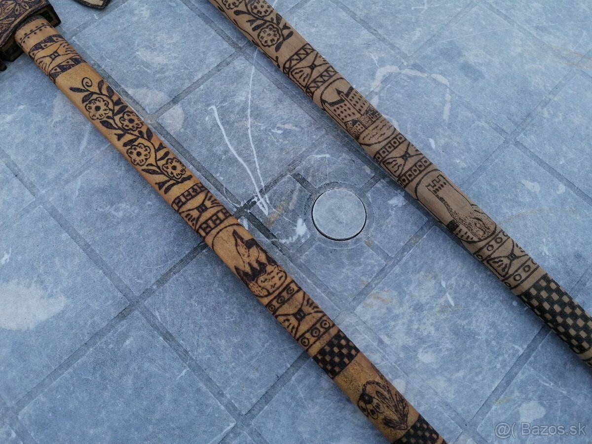 Predám starožitné drevené valašky - 3