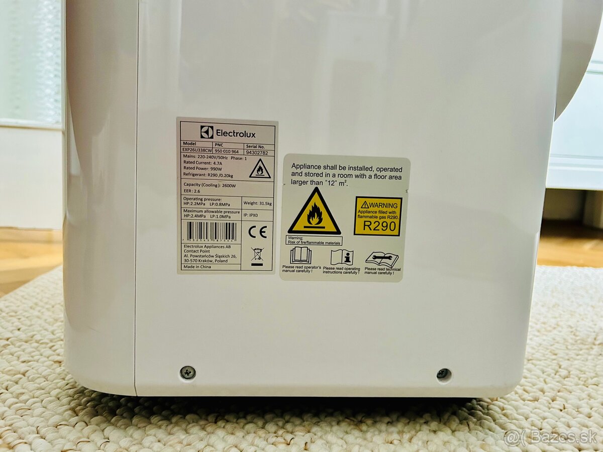 Mobilná klimatizácia Electrolux - 3