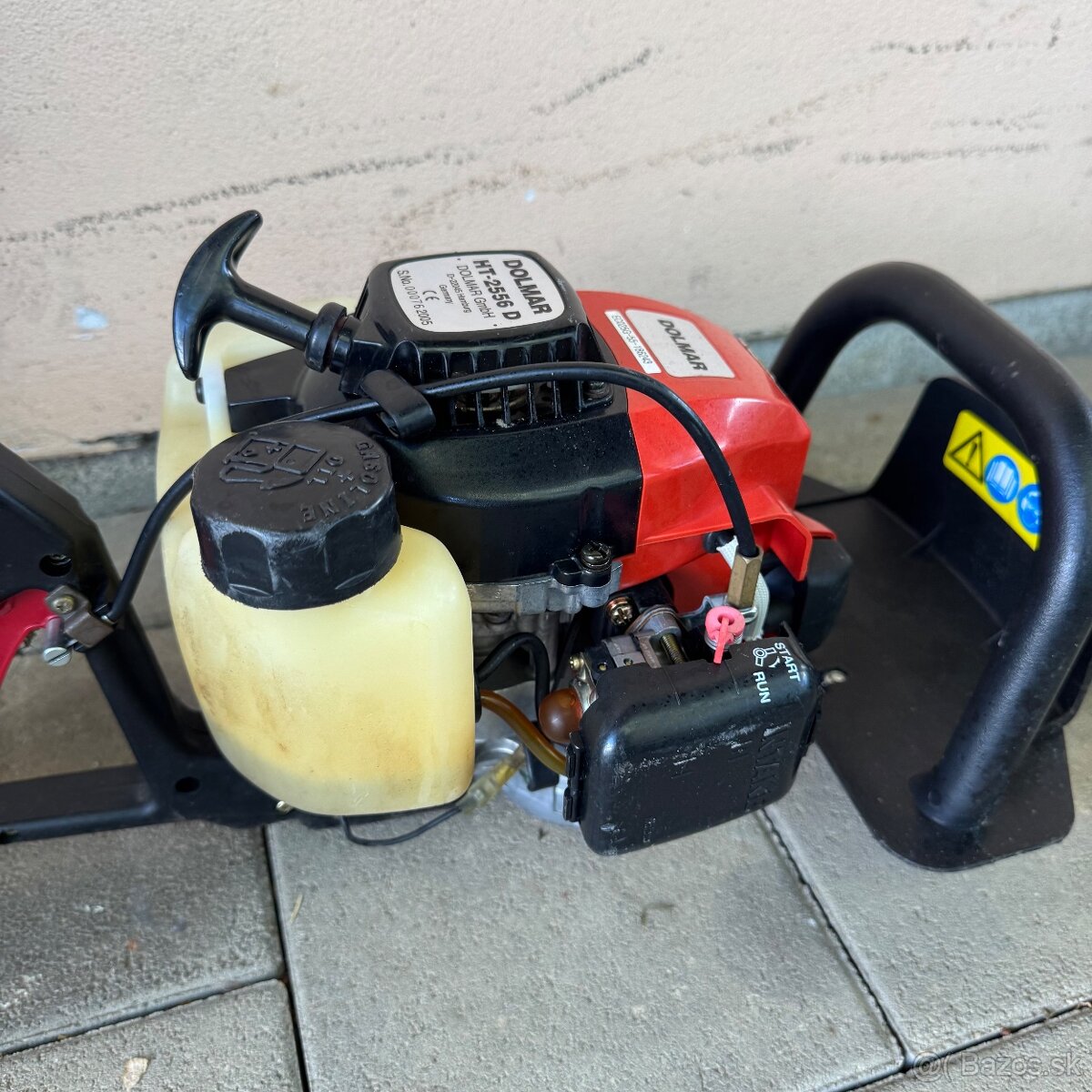 Benzínové nožnice na živý plot - 3