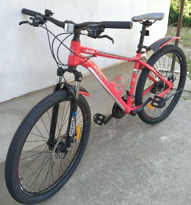 Odprúžený horský 17,5 hliníkový rám - 3