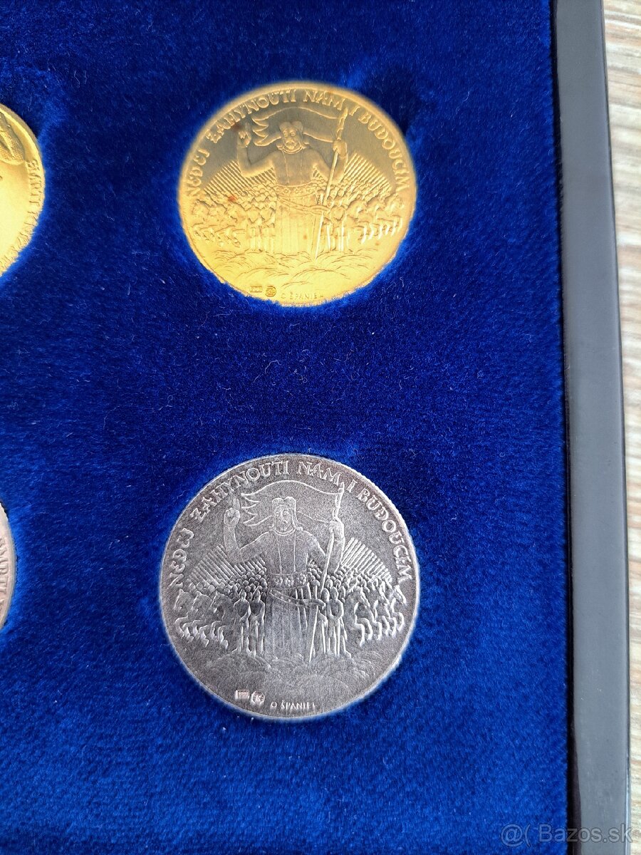 AG + AU Sada Zavraždenie sv. Václava 1929/R17 RR - 3