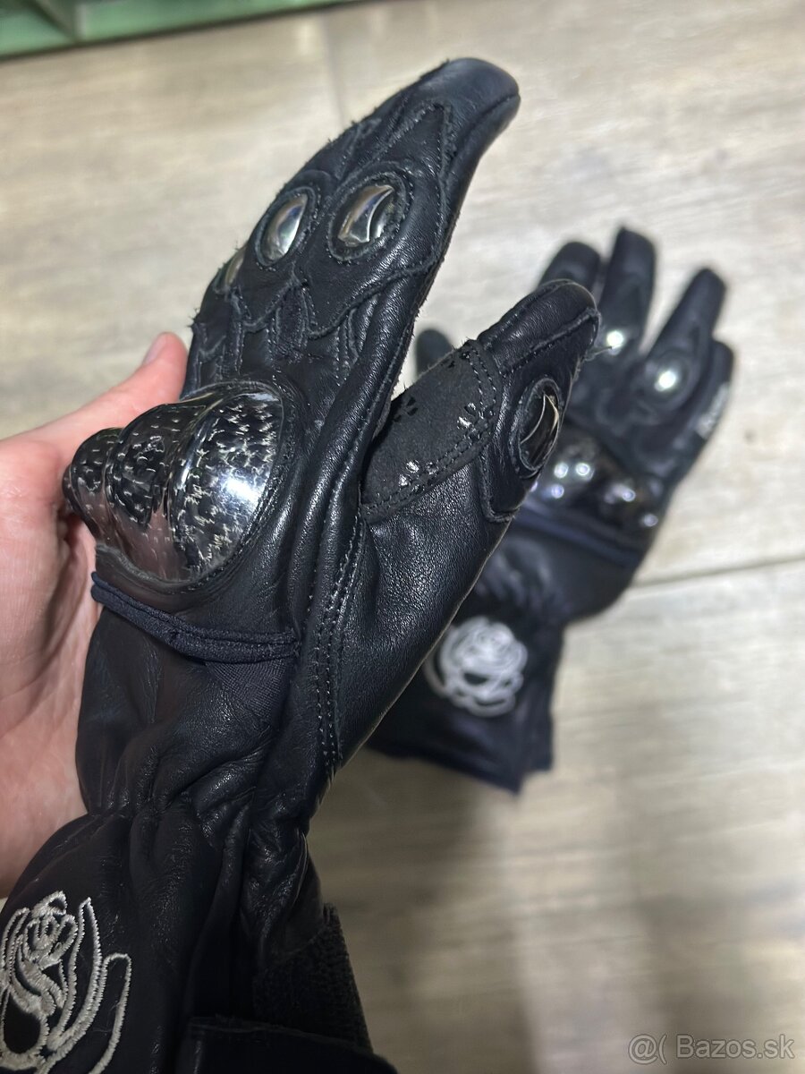 Moto rukavice RSA Rose dámske - 3