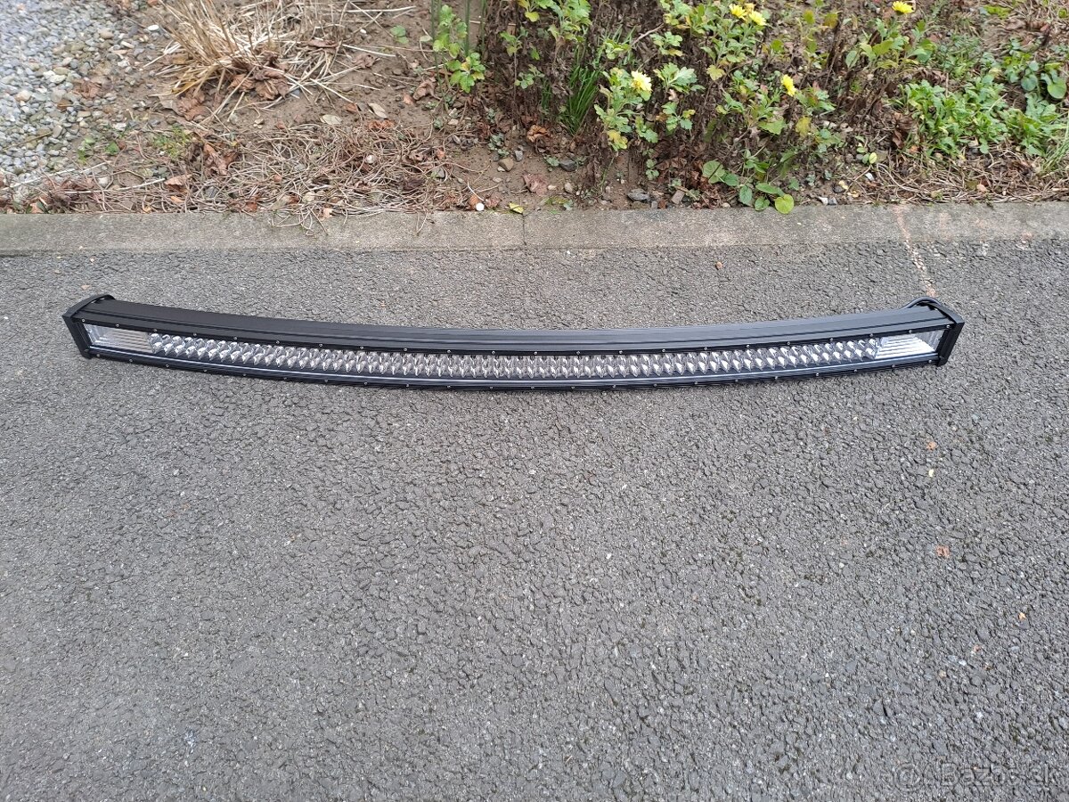 Led rampa 729W - 130cm Zaoblená - 3 radová Homologizovaná - 3