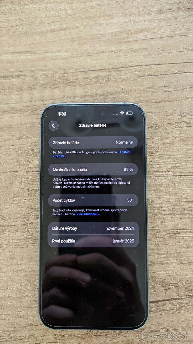 iPhone 16 Plus 128GB 98% batérie - 3