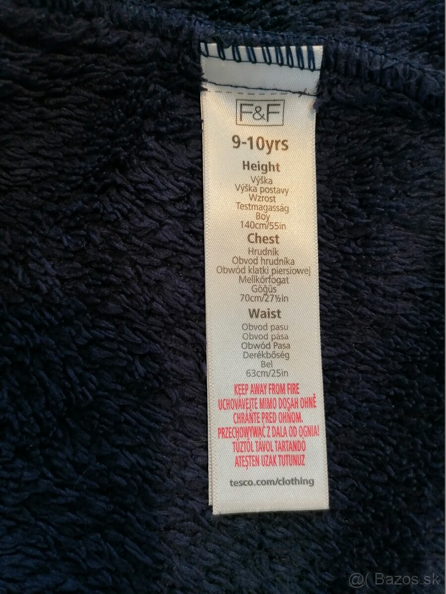 Predám župan veľkosť 140 - 3