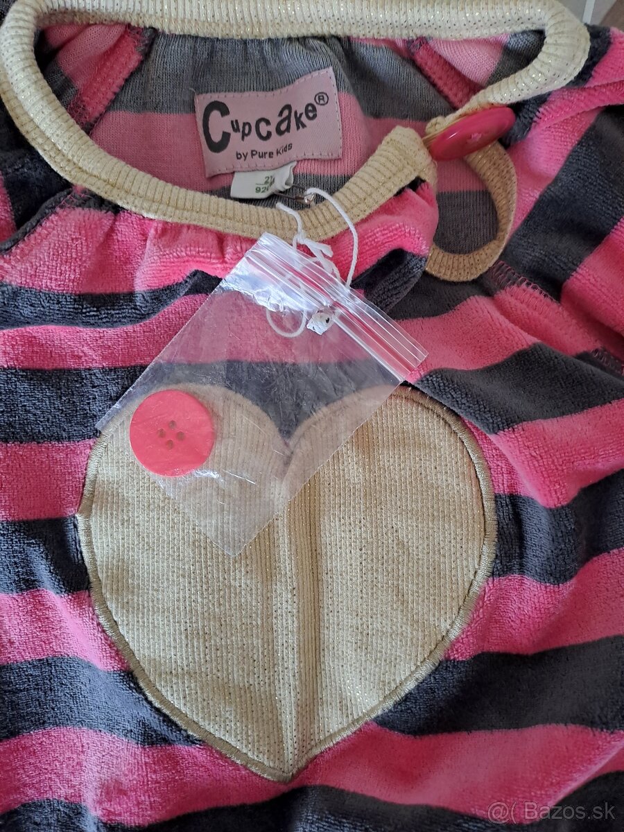 Dievčenské šaty veľkosť 92 - 3