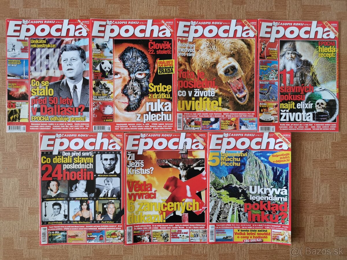 Časopisy VICTORIA, M&F, EPOCHA... - 3