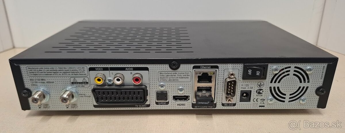 VU+ Solo2 linuxový dvojtunerový SAT prijímač - 3