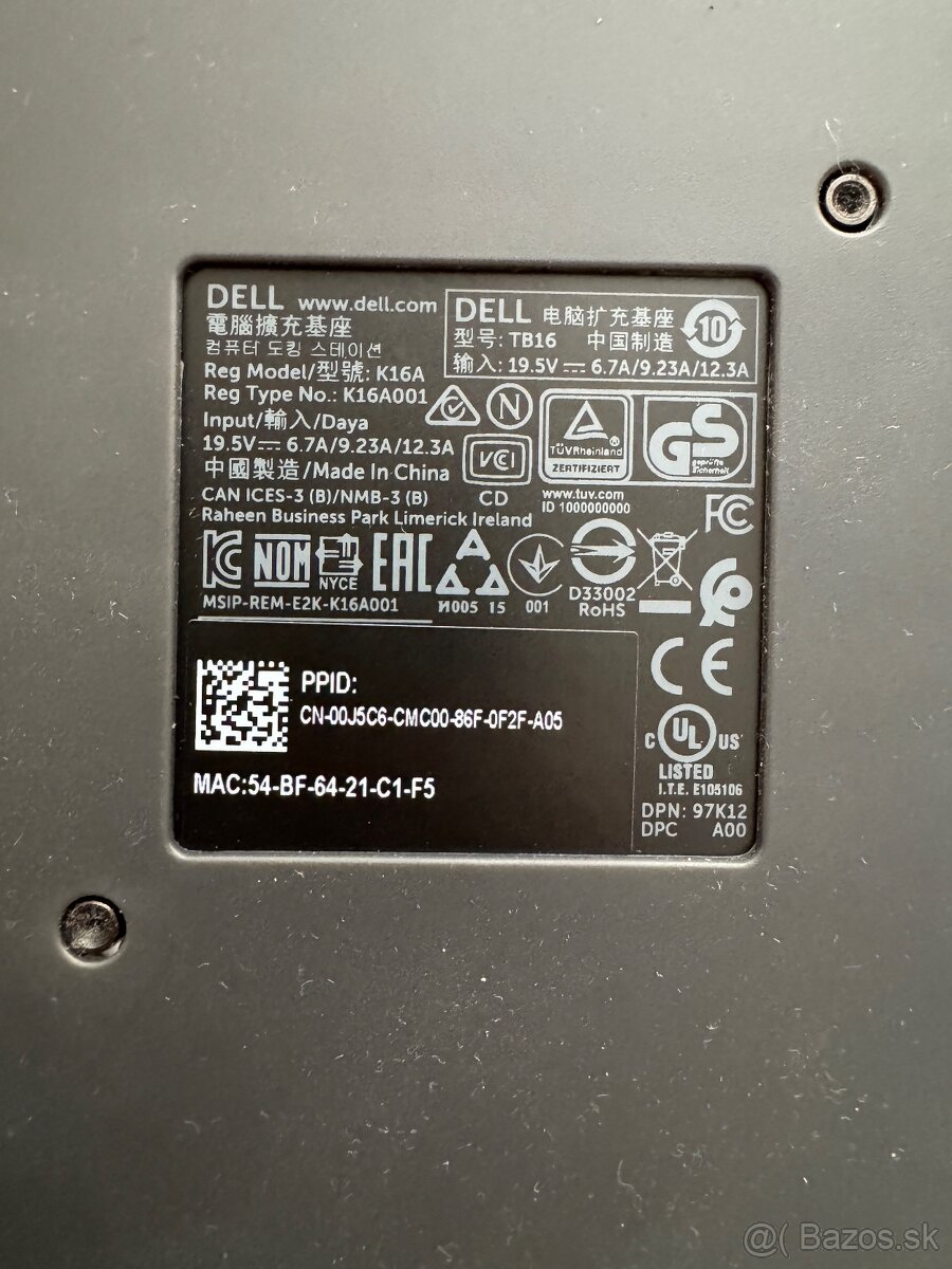Dell Thunderbolt Dock TB16 - 3
