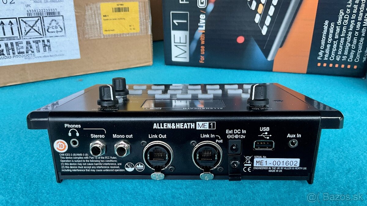 Prodám Allen & Heath ME-1 - 3