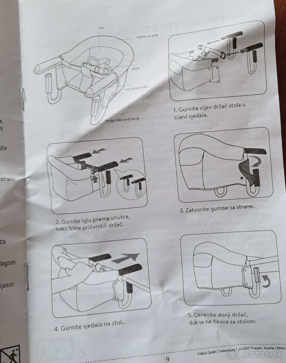 Stolicka k stolu Fillikid - 3