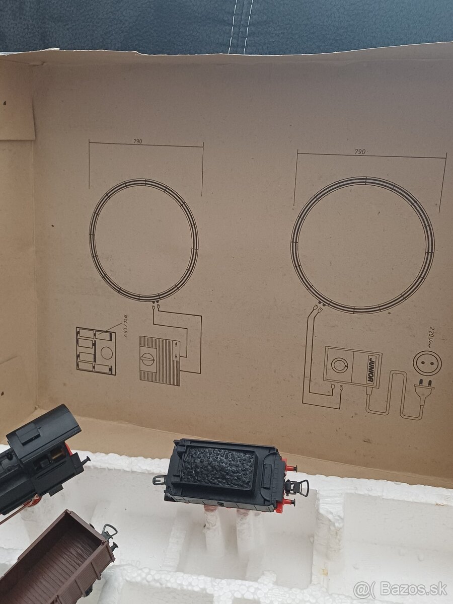 Predam vlacikovy set piko HO - 3