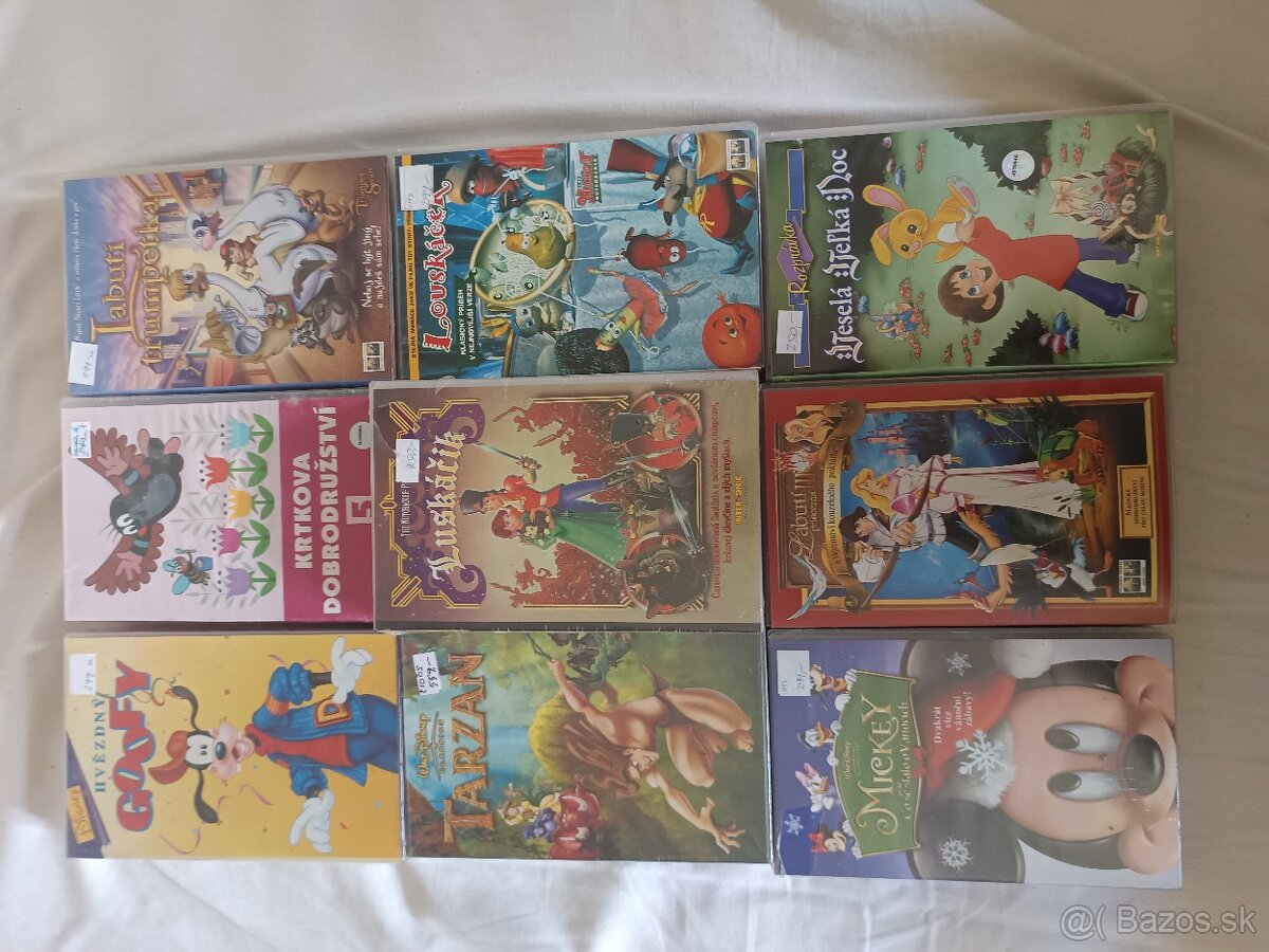 VHS rozpravky,W.Disney - 3