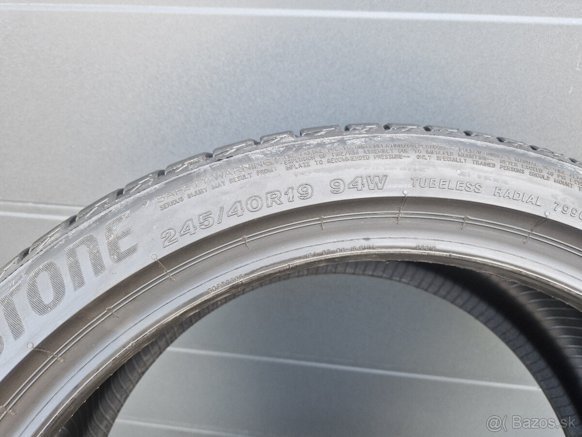 245/40 r19 letne pneumatiky 245 40 19 245/40/19 pneu - 3