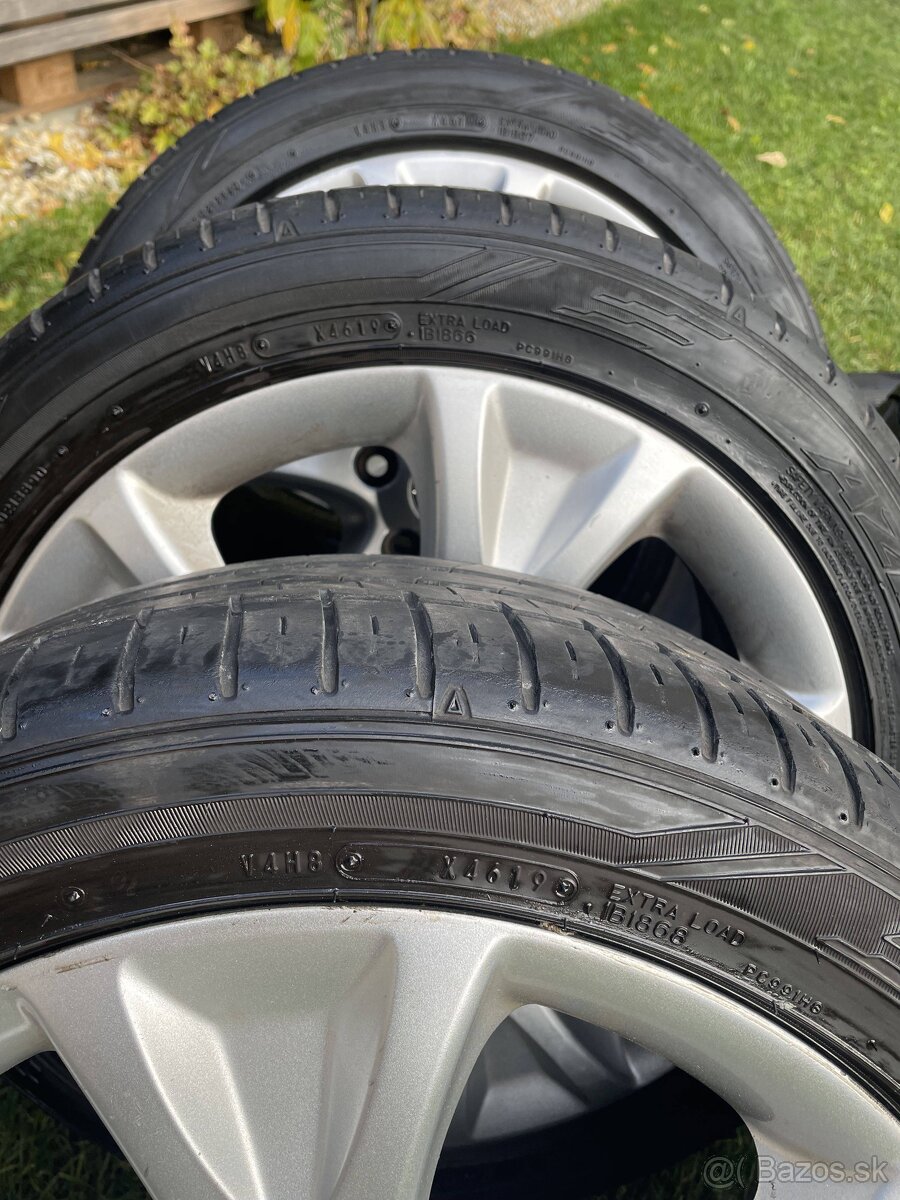 PALAS DIJON TRIFID Orig. skoda VW alu disky R17 5x112 225 - 3