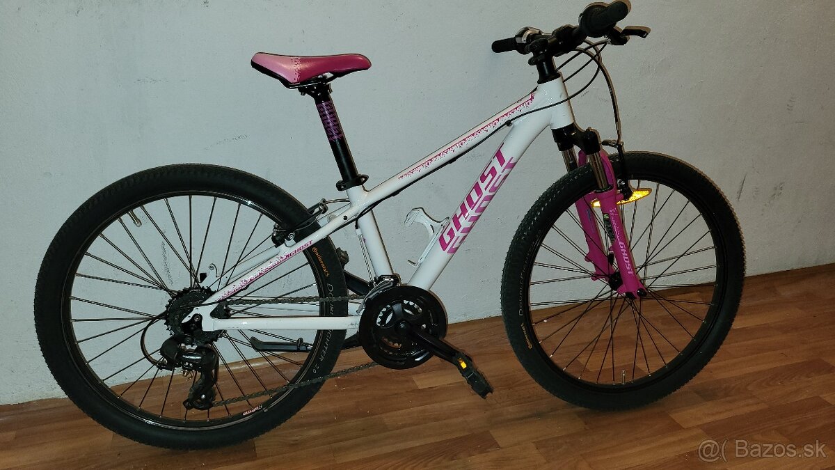 Predám detský horský bicykel Ghost 24" - 3
