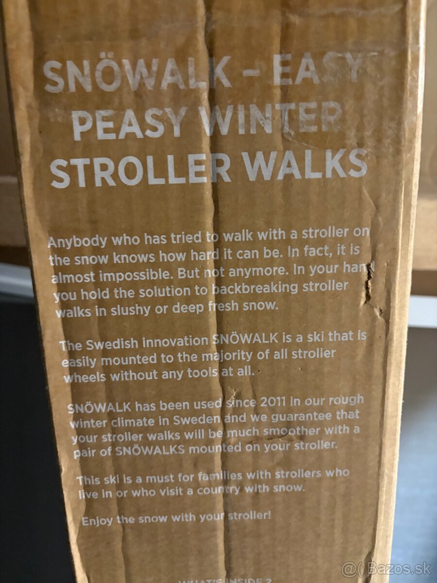 SNOWALK lyze na kocik - 3