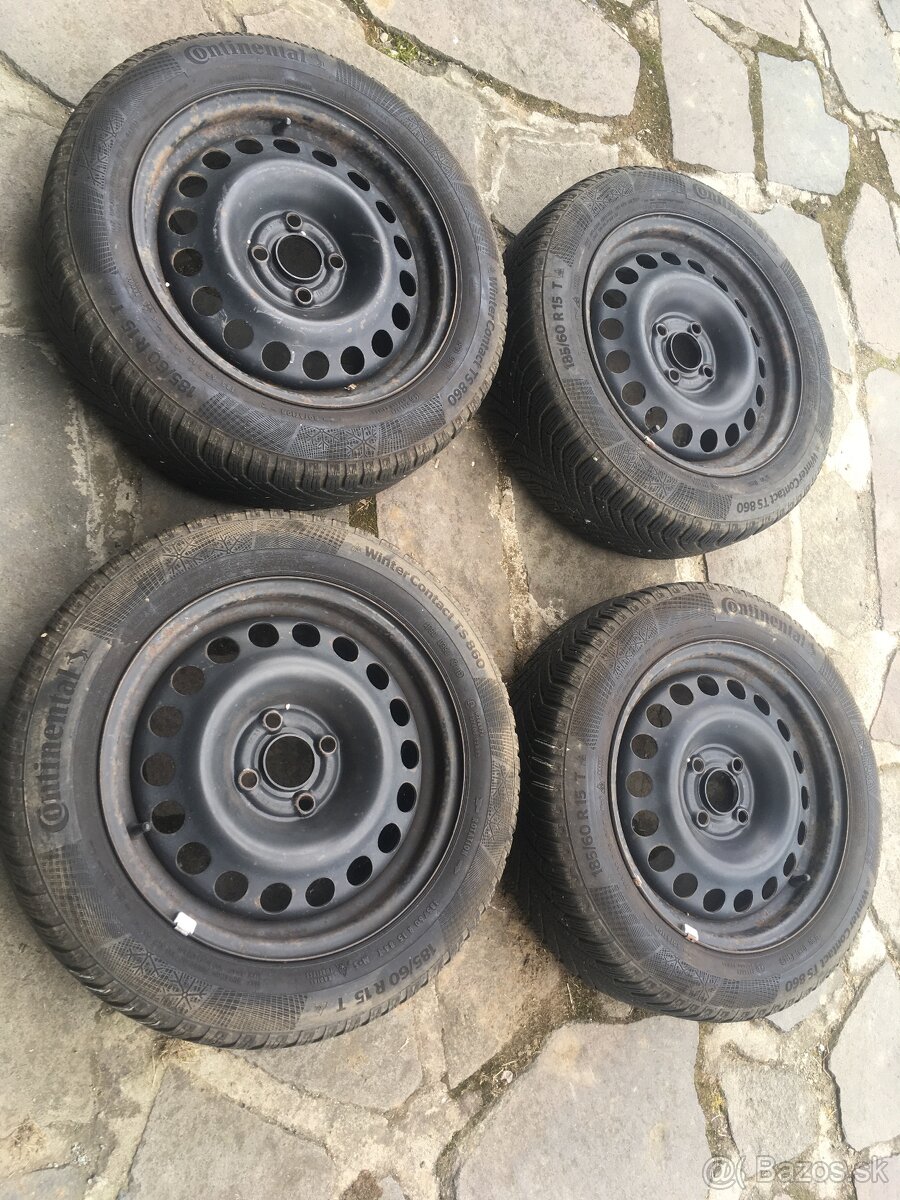 Disky s Pneu 4ks 185/60 R15 - 3