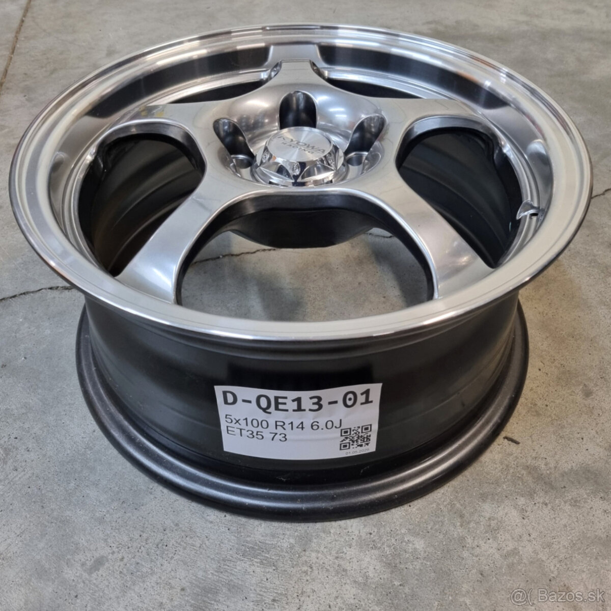 Hliníkové disky 5x100 R14 6J ET35 - 3