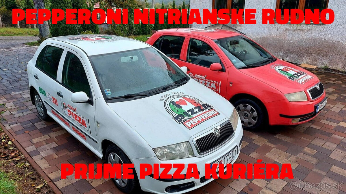 KURIÉR - PIZZA - ROZVOZ JEDLA - NITRIANSKE RUDNO - 3
