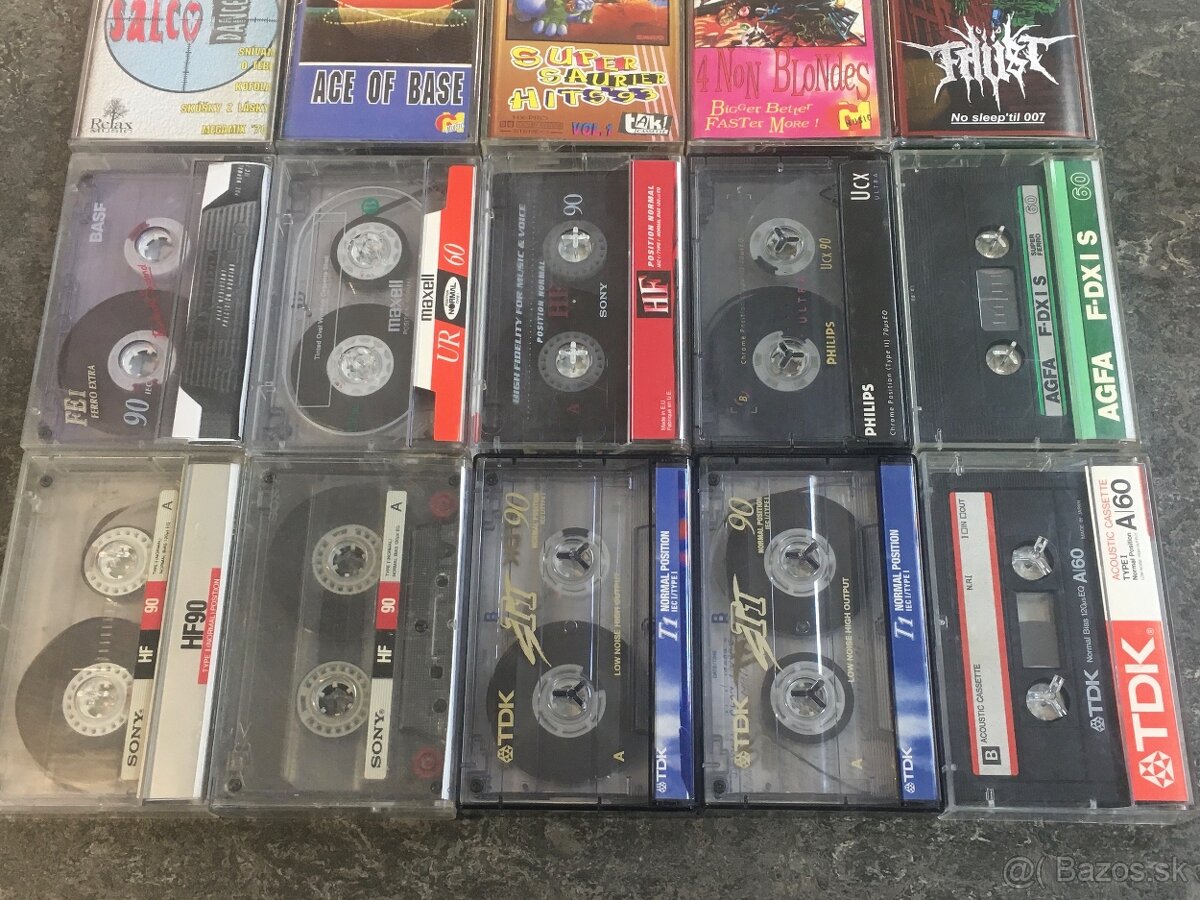 MC kazety - 3