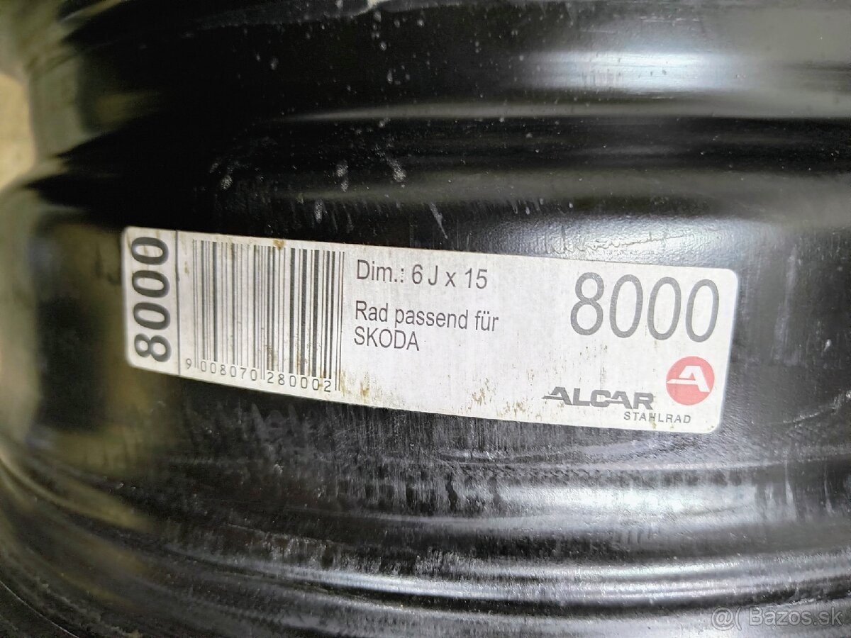 Rezerva 5x100 R15, 6x15 ET43 - 3