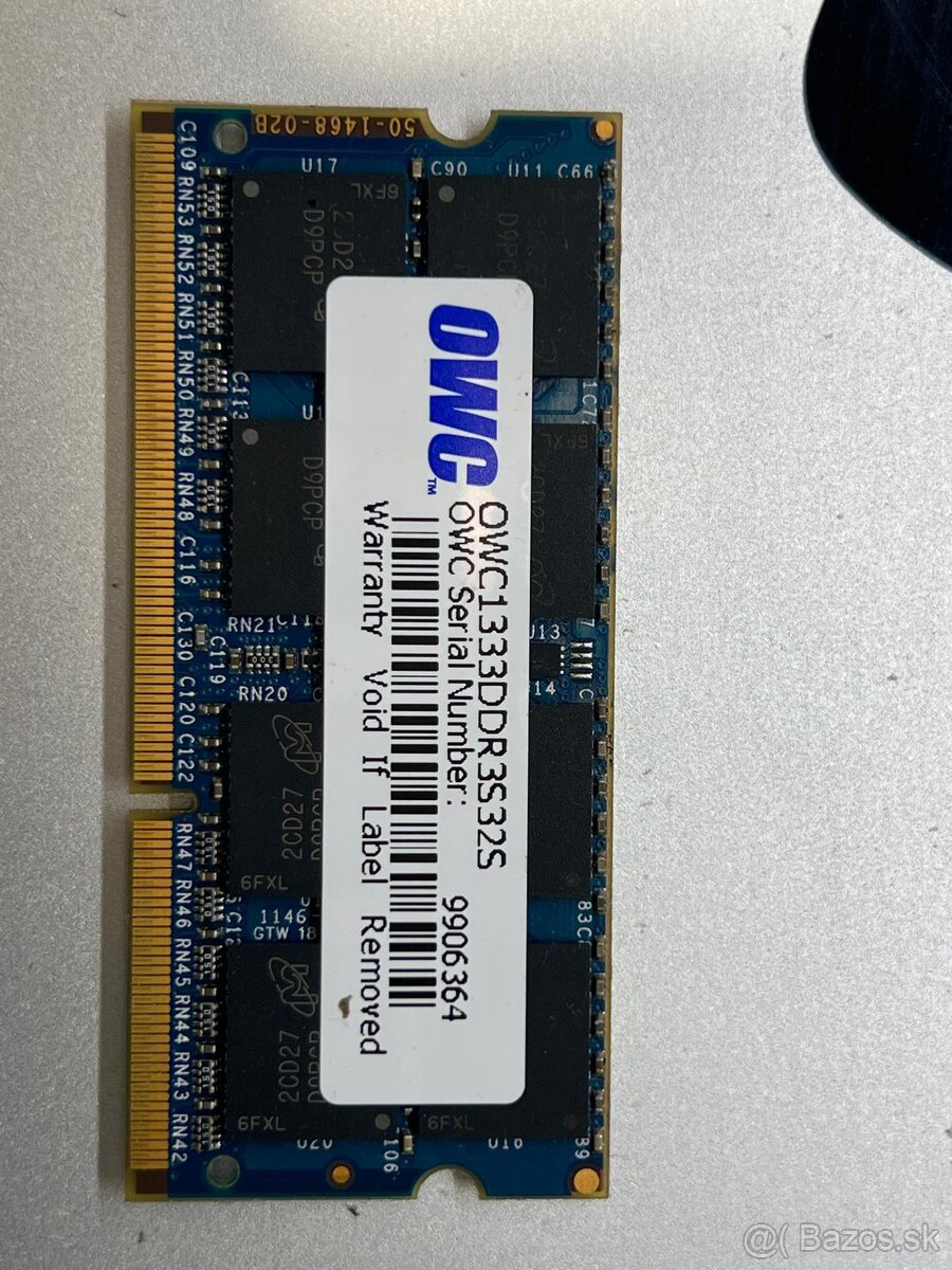 RAM OWC 2×4 GB DDR3 1333 MHz – 8 GB - 3