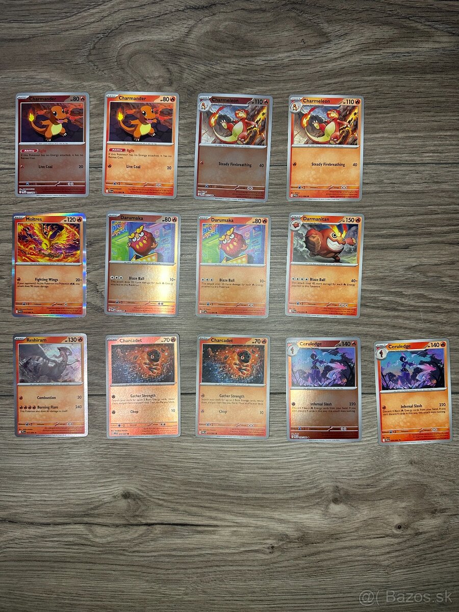 Pokémon kartičky PFL - 3