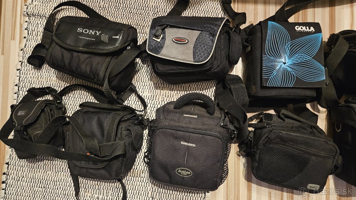 Tašky, brašne, púzdra na videokamery a foťáky - 3
