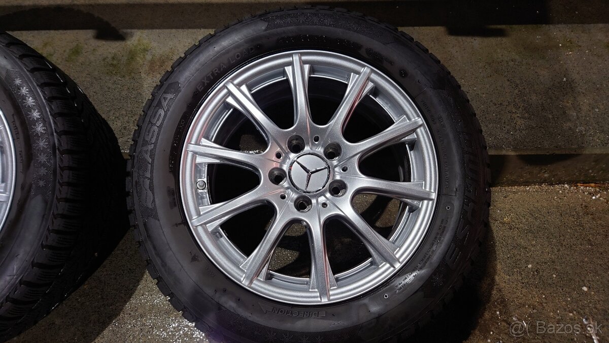 Mercedes w205 disky 5x112 r16 - 3