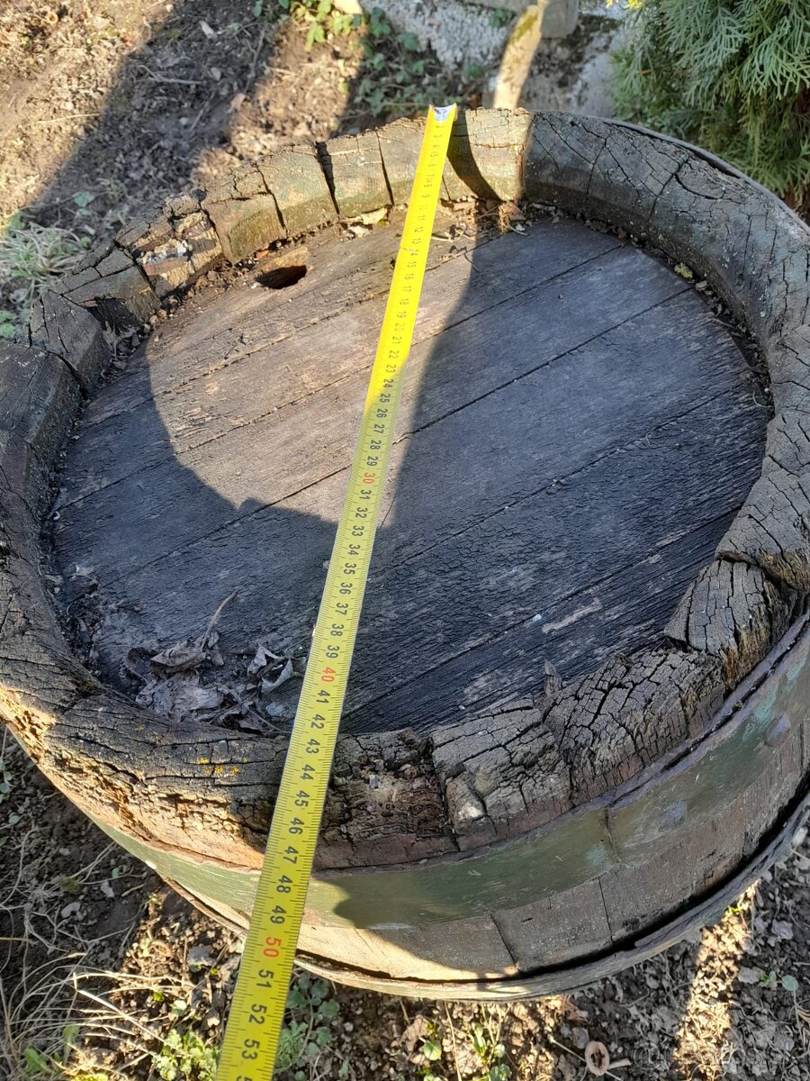 Predám drevený sud - 3