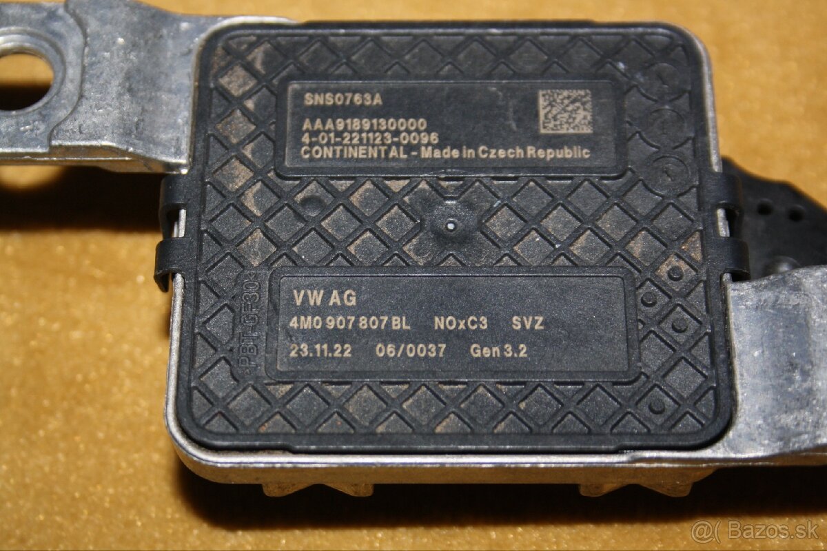 VW AUDI NOX SENZOR 4M0907807AK 3.0TDI - 3