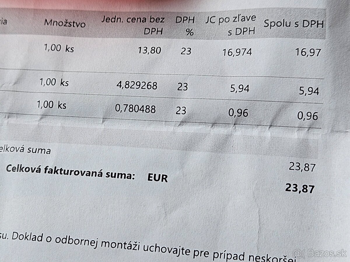 Valčeky do variátora. - 3