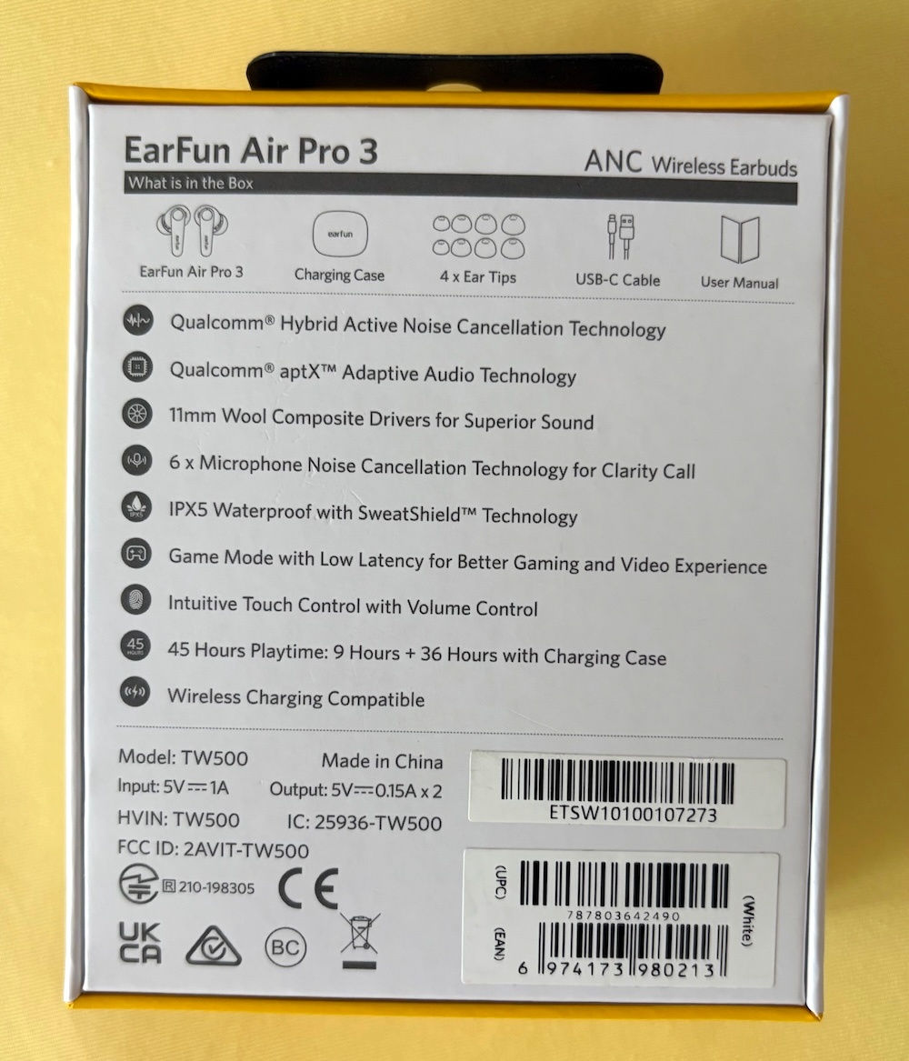 EarFun Air Pro 3 – bezdrôtové slúchadlá s ANC - 3
