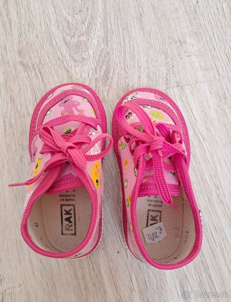 Papučky RAK č.20,5 (VD 14cm). Nové 10€ - 3