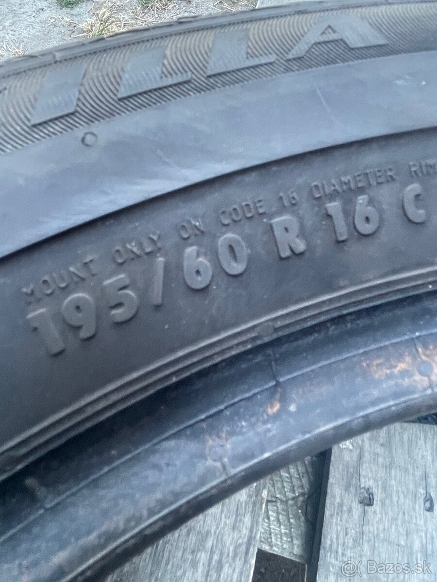 Matador 195/60 R16c letné - 3