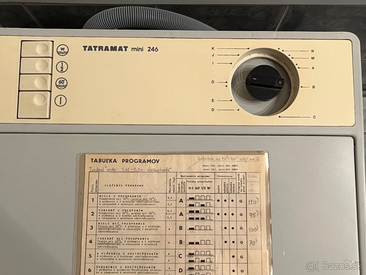 Práčka TATARAMAT mini 246 - 3