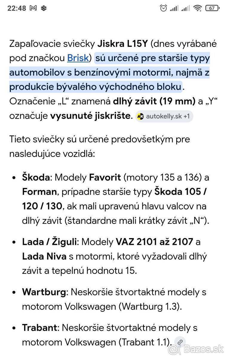 Sviečky zapaľovania - 3