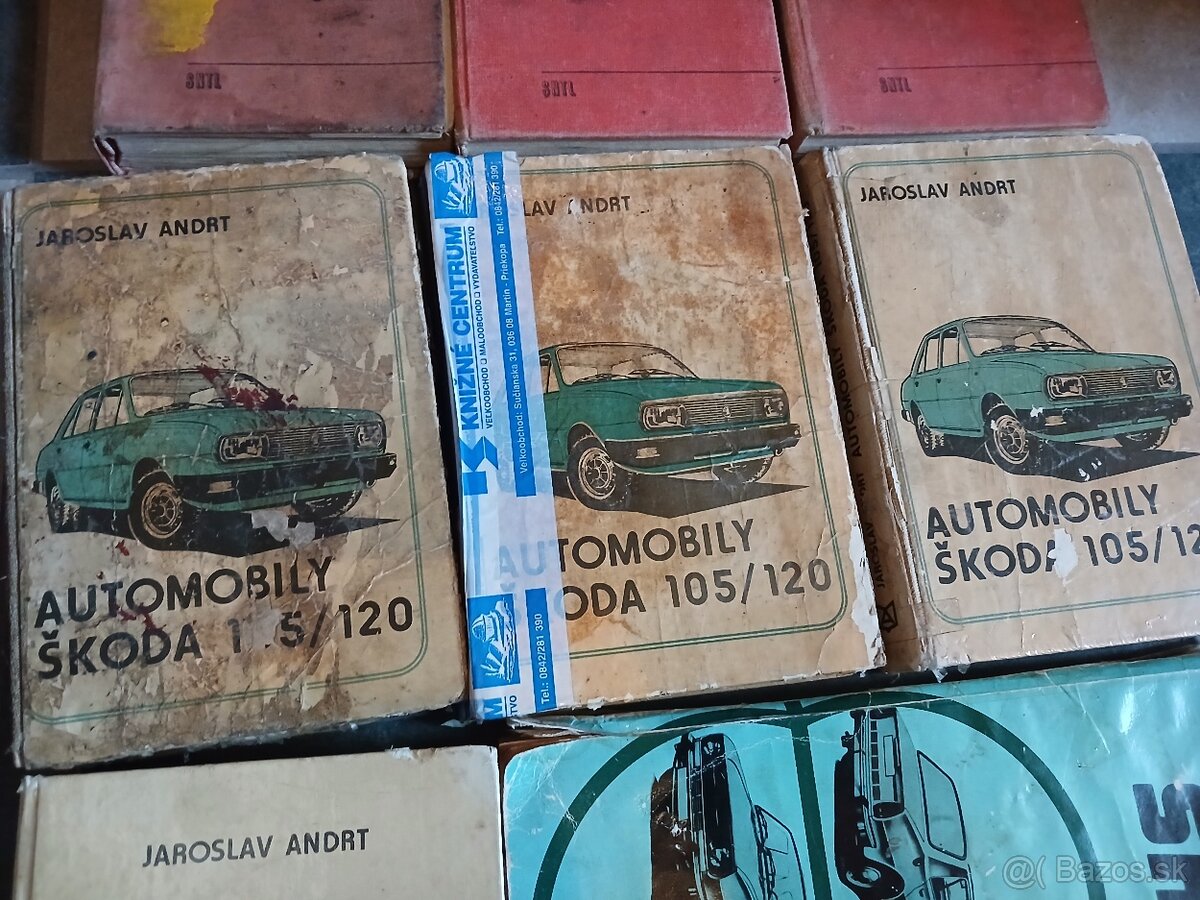 Knihy skoda - 3
