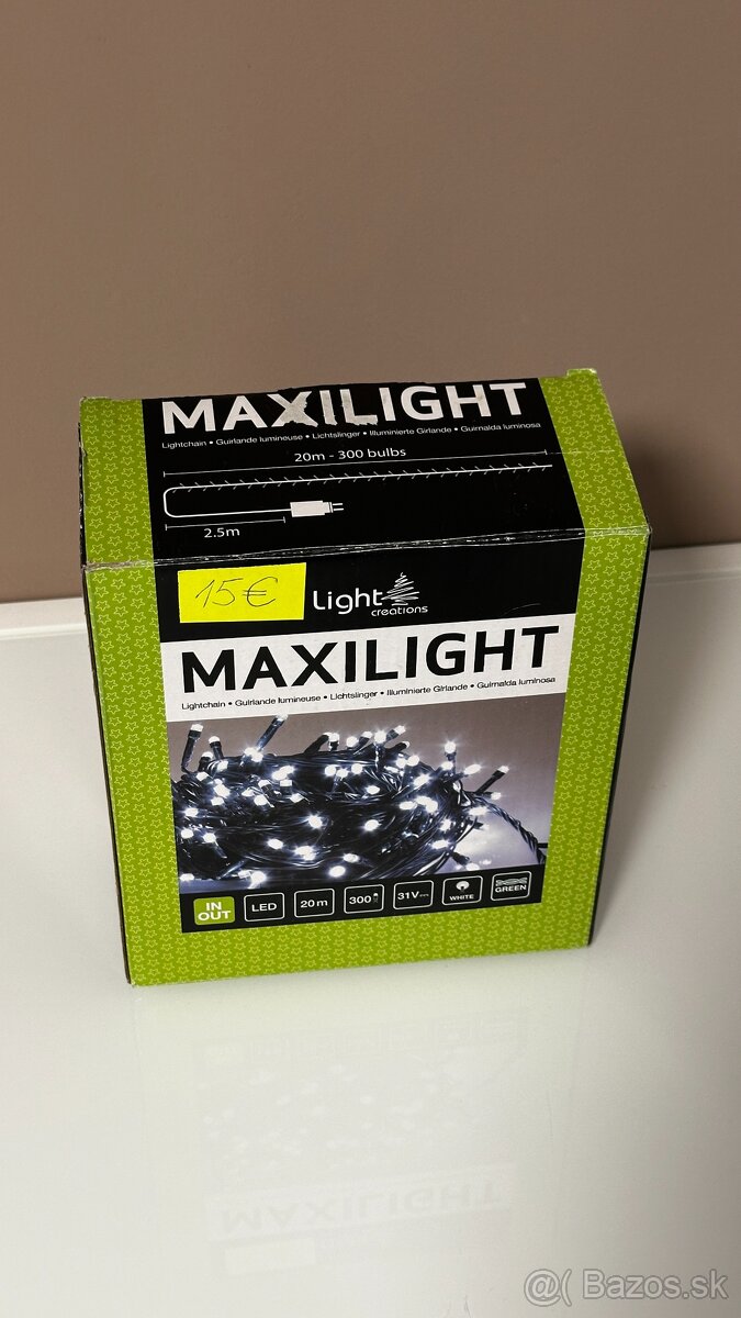 Vianocne LED osvetlenie Maxilight 20 m - 300 LED - 3
