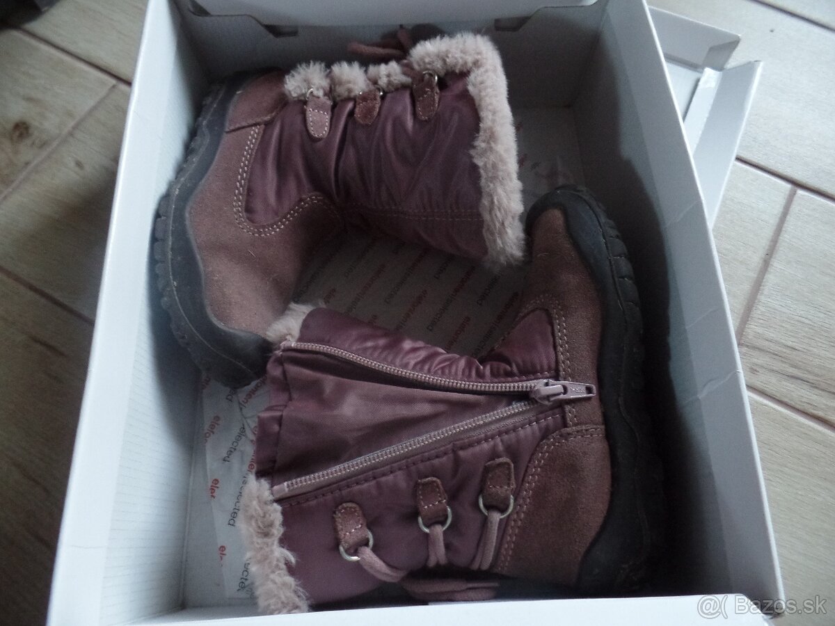 Cizmy kozene Elefanten Velk.28 ako NOVÉ - 3