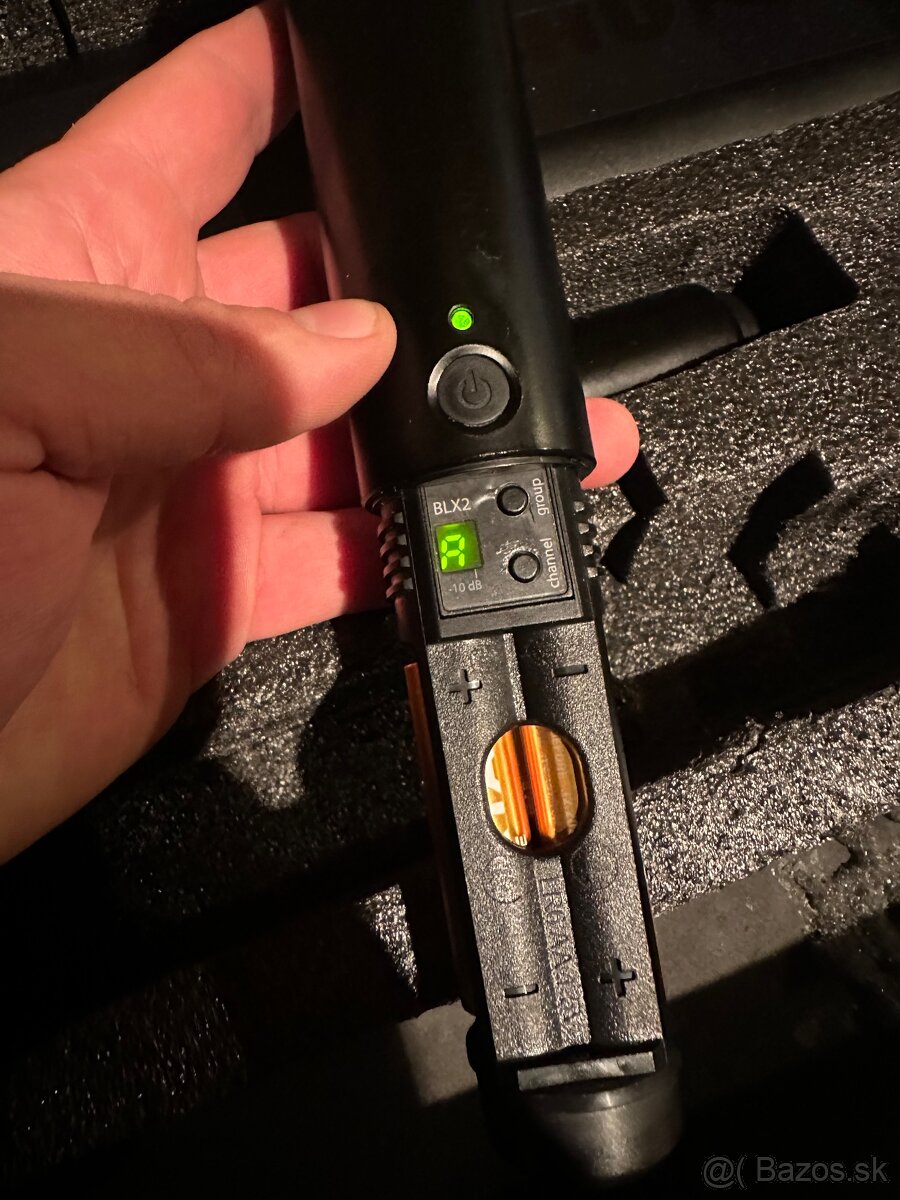 Bezdrôtove mikrofony Shure SM 58 - 3