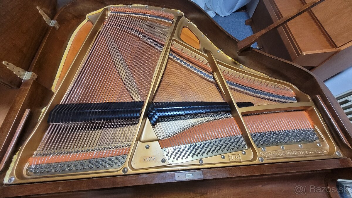 Malé klavírne krídlo zn. Grotrian-Steinweg - 3