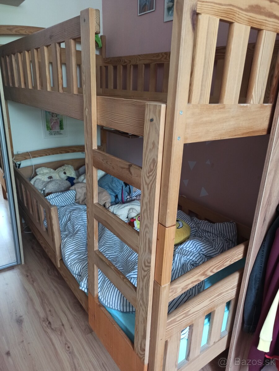 Drevená posteľ - 3