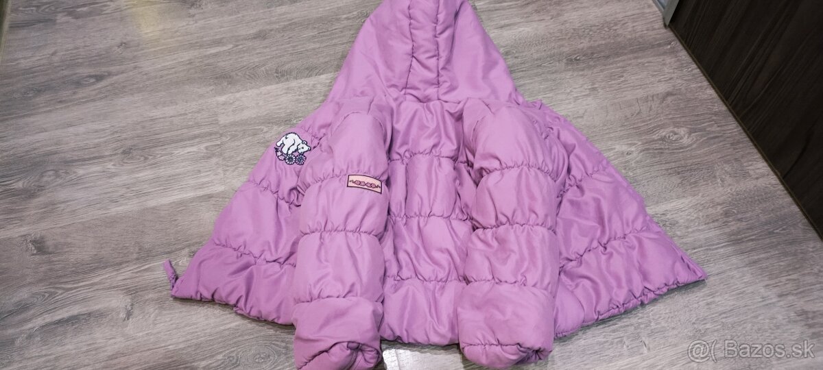 Extra teplá bunda dievčenská 92 v. Smily - 3