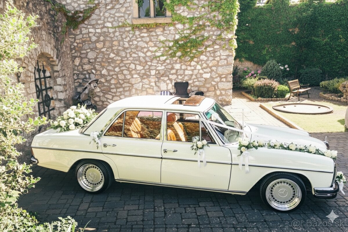 Auto na svadbu - Mercedes w115 - 3