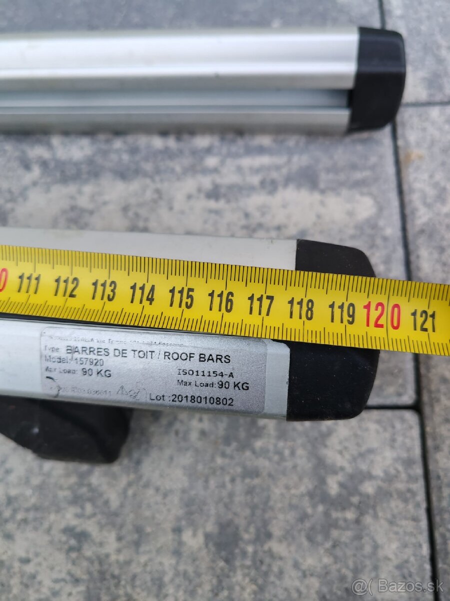 Strešné nosiče AURILIS 120cm - 3