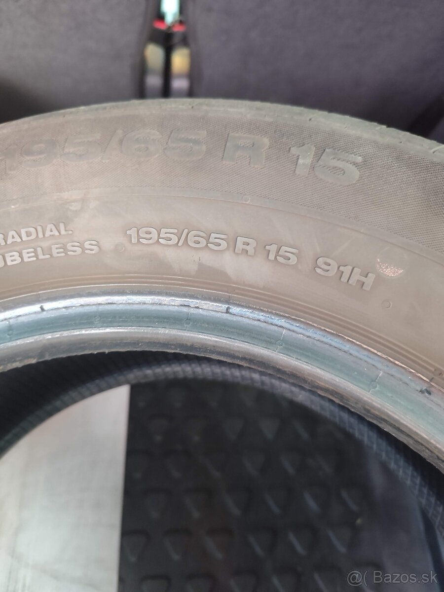 Letné pneumatiky continental 195/65 r15 - 3